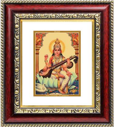 DIVINITI SARASWATI Religious Frame