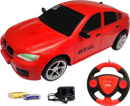FLIPZON RC JackMean Super Simulation Racing Rechargeable Car With Steering (Red)