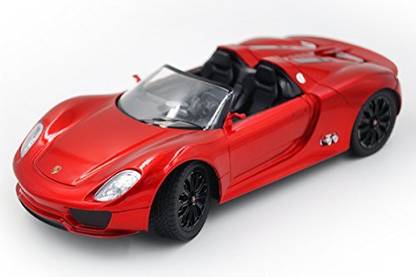 DeluxeRC.com Porsche 918 Spyder R/C Radio Control Car (Red) 118 Scale