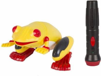 Building Mart RC Simulation Forest Frog With Torch Remote - Learning Toys
