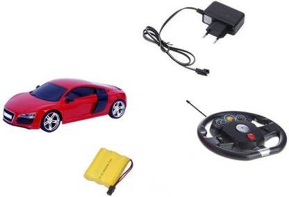 Taaza Garam 1:18 Red Audi R8 Gravity Sensor Steering Wheel Car