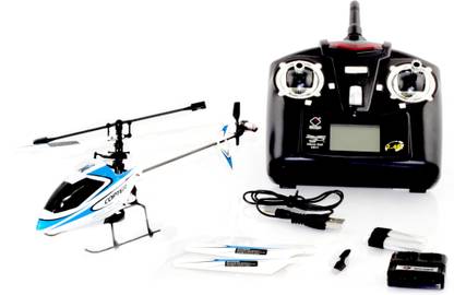 Toyzio 4 Channel RC Helicopter 2.4Ghz With Gyro Single Rotor Best For Beginners