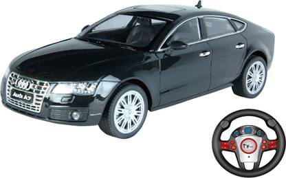Toy House Officially Licensed�1:16�Audi A7 Rechargeable car with Gravity sensor steering Remote