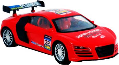 VAIBHAV Red Super Power 1.16 Scale R/C Racing Furious 5 Fully Loaded Gravity Sensor With Steering Wheel Car