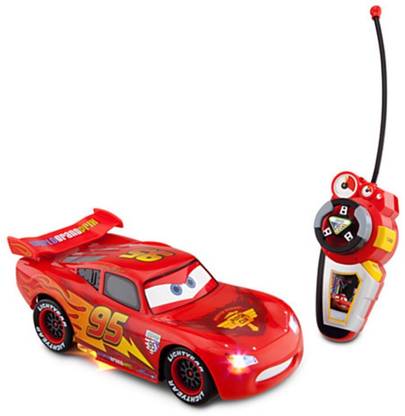DISNEY Official Licensed Cars 2 Lightning McQueen Remote Control Vehicle