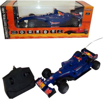 Majorette 1:18 Rc F1 Car,Wlight,Full Function. Bluemix,Wb