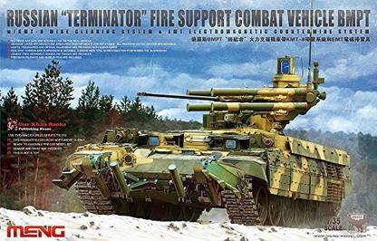 Meng Models Russian Terminator Fire Support Combat Vehicle BMPT Plastic Model Kit (1/35 Scale)