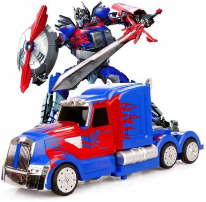 PATHE Transformers RC Truck Optimus Prime Remote Control Transforming Autobot