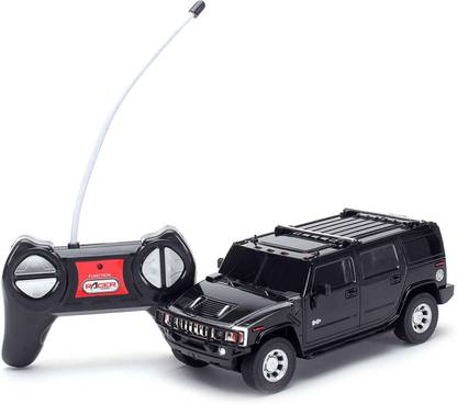 FLIPZON Black Hummer H2 Suv High Speed Rechargeable Remote Control Car
