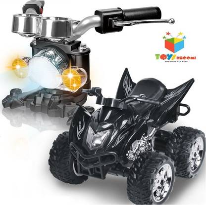 Toys Bhoomi 1:12 4WD 6-Channel Gravity Sensor Handlebar Controlled Cross-Country RC Drift Race Stunt Motorcycle Car