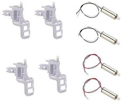 GoolRC Original Syma Parts 2 Pairs Motor A B + 4pcs Motor Base Cover for SYMA X5C X5C-1 X5 RC Quadcopter