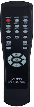 FOX F & D HOME THEATER F(900 U) F&D Remote Controller