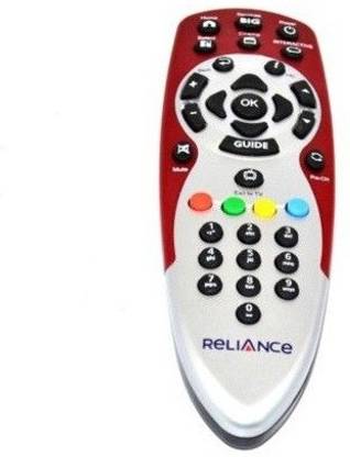 Reliance BIG TV RELIANCE DTH Remote Controller
