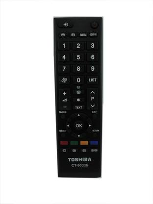 TOSHIBA  LCD/LED Universal RMTS10 Compatible Original Remote + AA/AAA Battery TOSHIBA Remote Controller