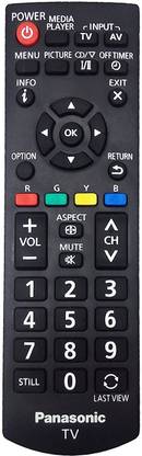 Panasonic Remote Controller Radhikacomnet  LCD TV Remote (N2QAYB000823) Panasonic Remote Controller