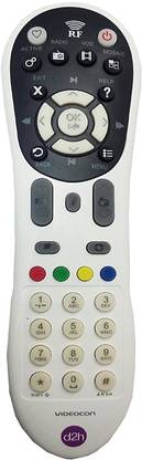 Videocon Remote Controller Radhikacomnet  D2H RF (Radio Frequency) Remote For HD (High Definition); With Remote Pairing Manual Inside Videocon Remote Controller
