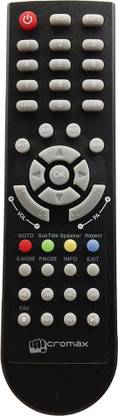 Micromax LED TV Micromax Remote Controller