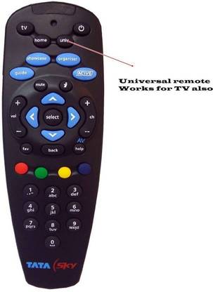 Tata Sky rmot19 TATA Sky DTH Remote Controller
