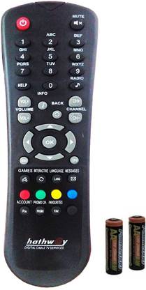 Hathway Original DTH Setop box Digital Box DTH Remote Controller