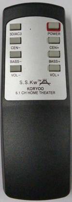 MEPL 58 5.1 CH  Home Theater Koryoo Remote Controller