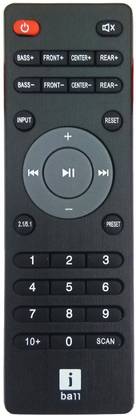 iball Remote Controller Compatible IBall Home Theater Remote (Please Match The Image Before Placing Order) IBALL Remote Controller