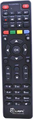 LRIPL GTPL CABLE HD SET TOP BOX GTPL HD STB Remote Controller
