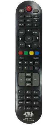 SKYKART DishTV Recorder with 4 Battery Dish TV Remote Controller