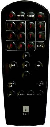 iball Remote Controller Compatible IBall Home Theater Remote IBALL Remote Controller
