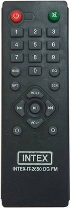 Intex Remote Controller Compatible  Home Theater Remote (IT-2650 DG FM) Intex Remote Controller
