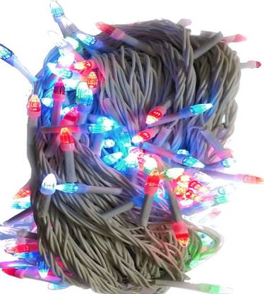 MIHOO 200 LEDs 25.78 m Red, Green, White, Blue Flickering, Color Changing Rice Lights