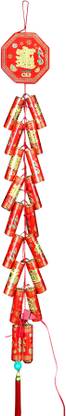 Prakshaal Creations 30 LEDs 1.52 m Red Color Changing, Flickering, Steady Rice Lights