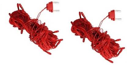 MDI 85 LEDs 10.01 m Red Steady String Rice Lights