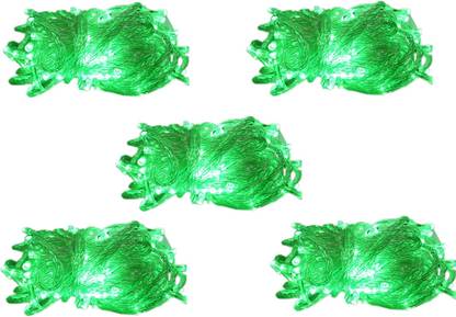 Ryna 66 LEDs 14 m Green Steady Rice Lights