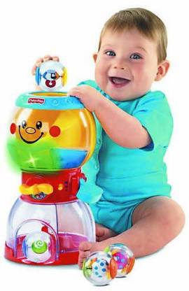 FISHER-PRICE Roll-a-Rounds: Swirlin' Surprise Gumball Machine