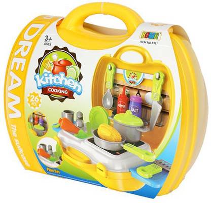Bowa Toys Kitchen Set for children With Carry Case
