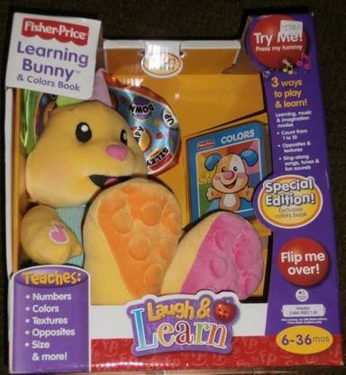 FISHER-PRICE Price Learning Bunny/Learning Bunny/Laugh & Learn Bunny