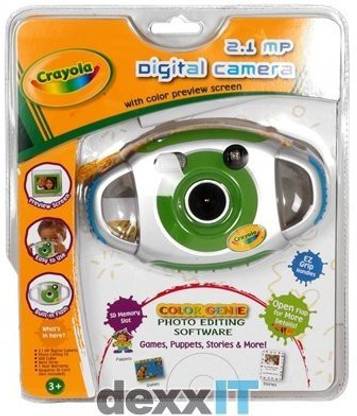 CRAYOLA 2.1 MP Digital Camera Scrapbooking Kit