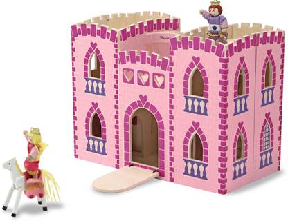 MELISSA & DOUG Fold and Go Princess Castle