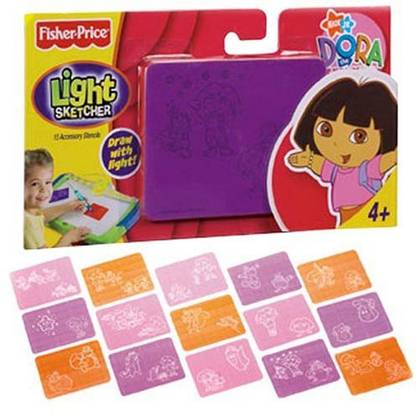 FISHER-PRICE the Explorer Light Sketcher Stencils