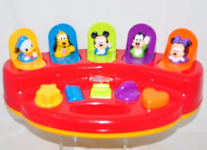 DISNEY Mickey Mouse Pop-Up Popup Pop Up Pals Activity Toy