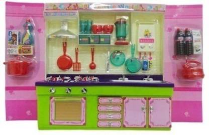 POPULAR Modern Kitchen Set with Components with flashing light & Ic sound