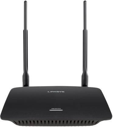 LINKSYS AC1200 MAX Wi-Fi Range Extender (RE6500HG-AP) WiFi Range Extender 2.4 GHz 100 Mbps Wifi Speed Single Band External Antenna Ethernet (Cable Broadband)