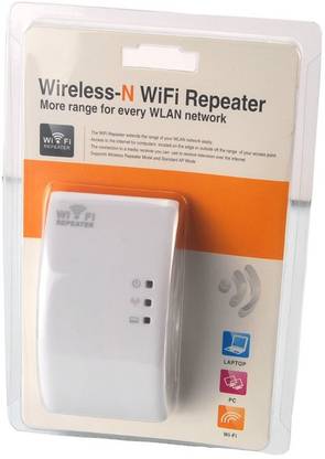 Axcess WiFi Repeater WiFi Range Extender 2.4 GHz 1000 Mbps Wifi Speed Single Band Internal Antenna Access Point Mode