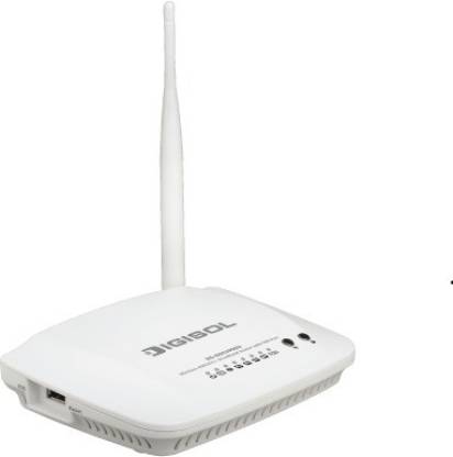 DIGISOL DG-BG4100NU Wireless ADSL 2/2+ Broadband Router
with USB Port 150 Mbps Wireless Router