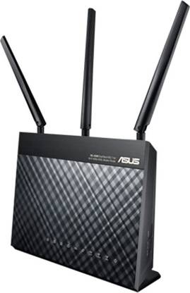 ASUS DSL-AC68U Dual Band Wireless AC VDSL / ADSL Modem Wireless Router 5 GHz 1900 Mbps Wifi Speed Single Band External Antenna ADSL (Telephone)