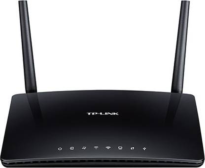 TP-Link Archer D20 AC Wireless Dual Band ADSL2+ Modem Wireless Router 5 GHz, 2.4 GHz 750 Mbps Wifi Speed Dual Band External Antenna Ethernet (Cable Broadband)
