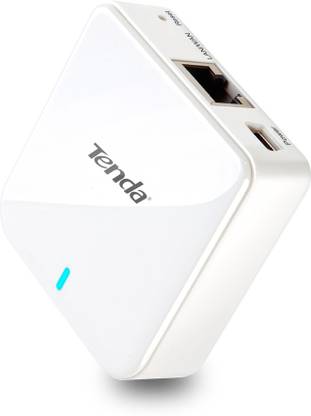 TENDA A6 Wireless Router 2.4 GHz 150 Mbps Wifi Speed Single Band External Antenna Ethernet (Cable Broadband)