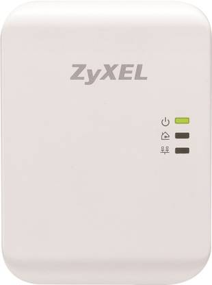 Zyxel PLA4201 - Mini Powerline Ethernet Adapter (Single Pack) Router 2.4 GHz 100 mbps Wifi Speed Single Band Internal Antenna Ethernet (Cable Broadband)