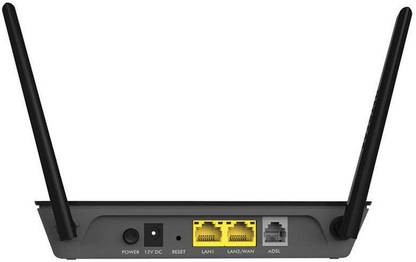NETGEAR N300 WIFI DSL MODEM Router 2.4 GHz 300 Mbps Wifi Speed Single Band Internal Antenna ADSL (Telephone)