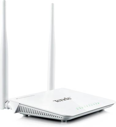 TENDA N6 Wireless Router 5 GHz, 2.4 GHz 600 Mbps Wifi Speed Dual Band External Antenna Ethernet (Cable Broadband)